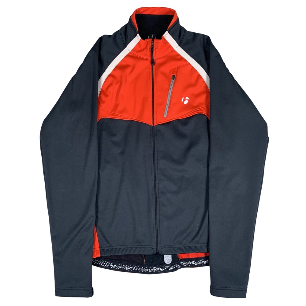 Bontrager RL Windproof Softshell Jacket Mens Size M Red Black Cycling